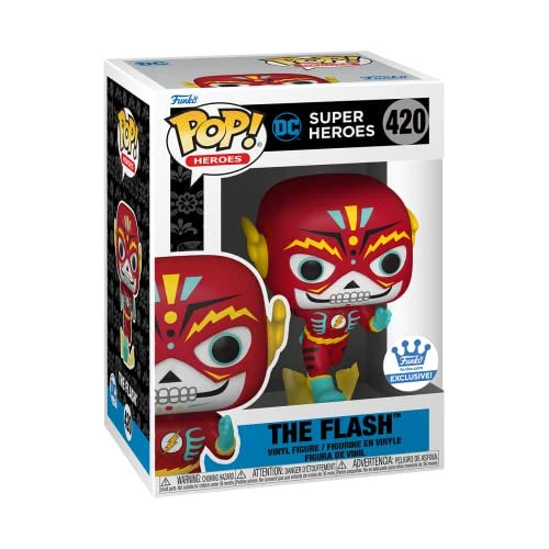 The Flash - Dia De Los Muertos - DC Super Heroes - 420 - Pop! Vinyl - Funko Exclusive 1 The Flash - Dia De Los Muertos - DC Super Heroes - 420 - Pop! Vinyl - Funko Exclusive