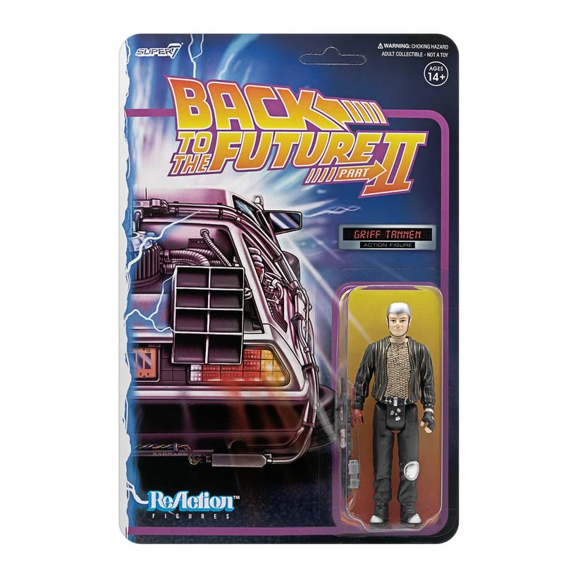 Super 7 Back To The Future 2 ReAction Figure Wave 1 - Griff Tannen 1 Super 7 Back To The Future 2 ReAction Figure Wave 1 - Griff Tannen