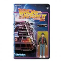 Super 7 Back To The Future 2 ReAction Figure Wave 1 - Marty McFly 1950s