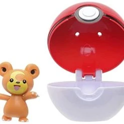 Other Brands Pokemon Teddiursa Pokeball Clip N Go Action Figure 5 Other Brands Pokemon Teddiursa Pokeball Clip N Go Action Figure