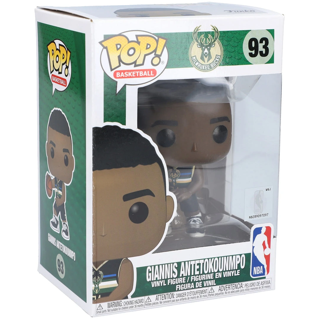 Funko Giannis Antetokounmpo (Road Jersey) - NBA: Bucks - 45 - Pop! Vinyl 2 Funko Giannis Antetokounmpo (Road Jersey) - NBA: Bucks - 45 - Pop! Vinyl