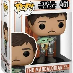 Funko The Mandalorian (Din Djarin) With Grogu - Star Wars: The Mandalorian - 461 - Pop! Vinyl