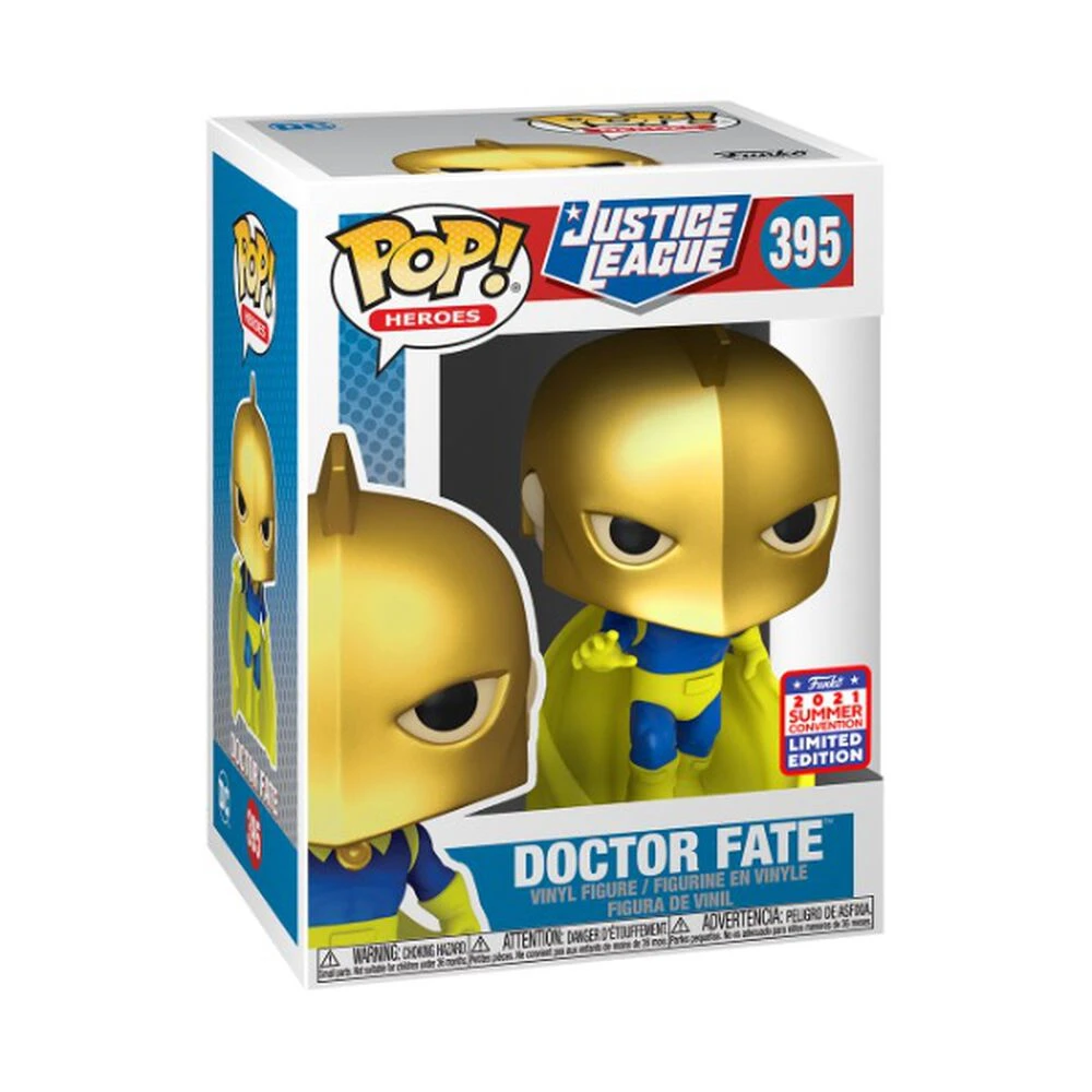 Funko Doctor Fate - Justice League - 395 - Pop! Vinyl - 2021 Summer Convention Exclusive 1 Funko Doctor Fate - Justice League - 395 - Pop! Vinyl - 2021 Summer Convention Exclusive