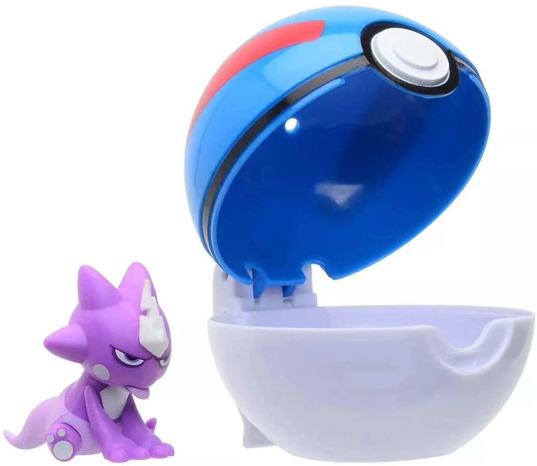 Other Brands Pokemon Toxel Great Ball Clip N Go Action Figure 2 Other Brands Pokemon Toxel Great Ball Clip N Go Action Figure