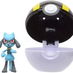 Other Brands Pokemon Riolu Ultra Ball Clip N Go Action Figure