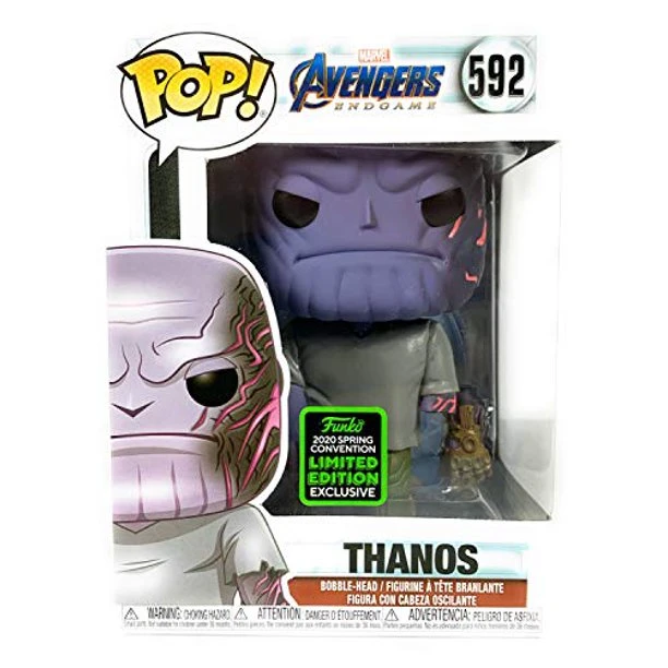 Funko Pop! Avengers Endgame - Thanos (ECCC) Exclusive #592 1 Funko Pop! Avengers Endgame - Thanos (ECCC) Exclusive #592