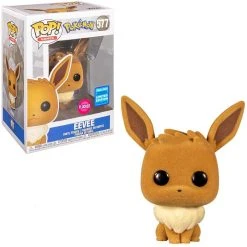 Funko Eevee (Flocked) - Pokemon - 577 - Pop! Vinyl - 2020 Wondrous Convention Exclusive