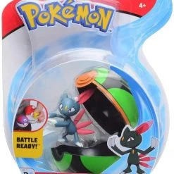 Other Brands Pokemon Sneasel Dusk Ball Clip N Go Action Figure