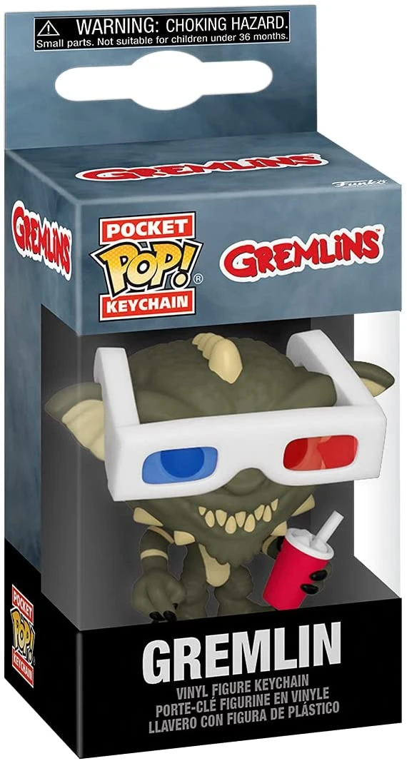 Funko Gremlin With 3D Glasses - Gremlins - Pop! Keychain 1 Funko Gremlin With 3D Glasses - Gremlins - Pop! Keychain