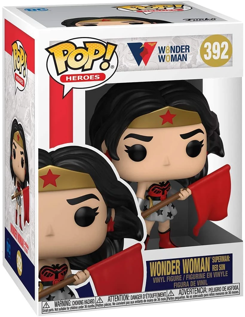 Funko Wonder Woman (Superman: Red Son) - Wonder Woman 80 - 392 - Pop! Vinyl 1 Funko Wonder Woman (Superman: Red Son) - Wonder Woman 80 - 392 - Pop! Vinyl