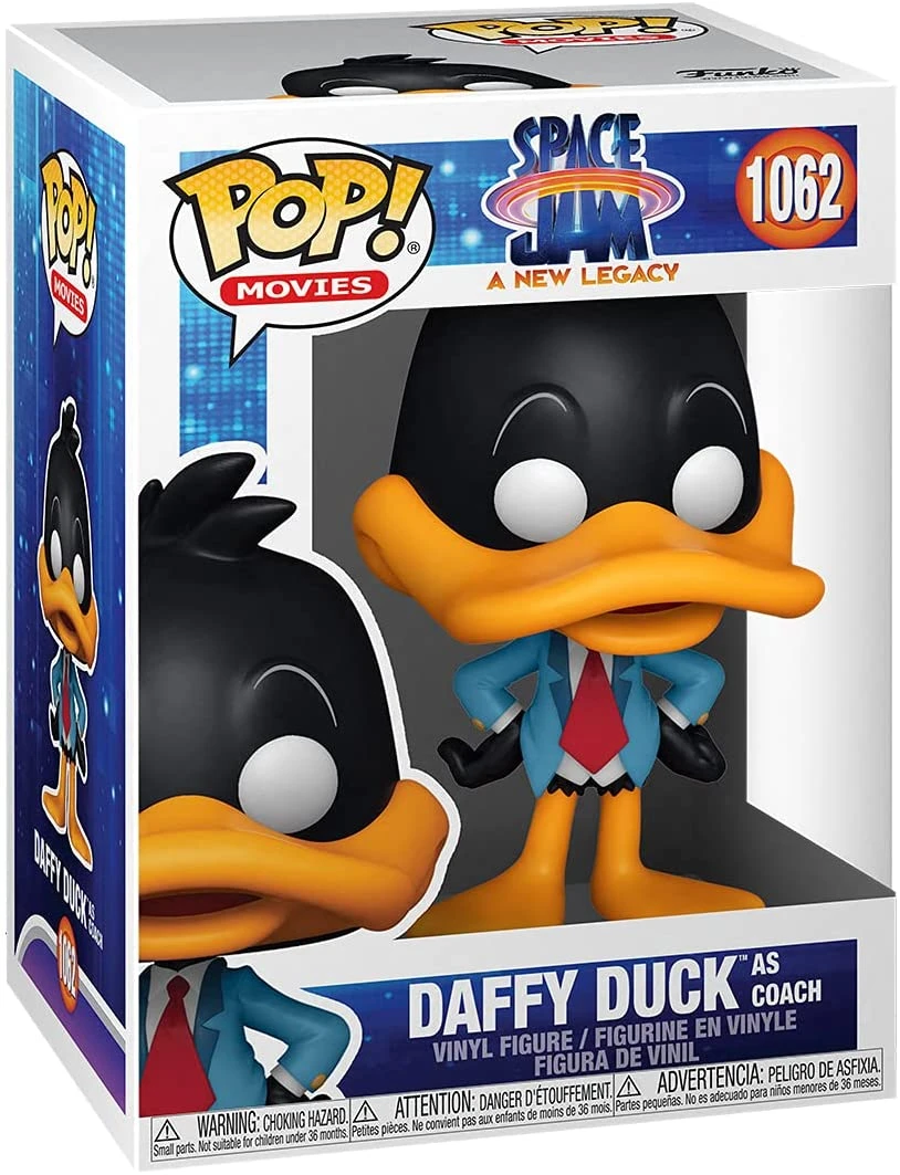 Funko Daffy Duck As Coach - Space Jam: A New Legacy - 1062 - Pop! Vinyl 1 Funko Daffy Duck As Coach - Space Jam: A New Legacy - 1062 - Pop! Vinyl