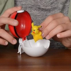 Other Brands Pokemon Clip 'N' Go Set - Features 2-Inch Pikachu Figure & Poke Ball - Perfect For Any Trainer