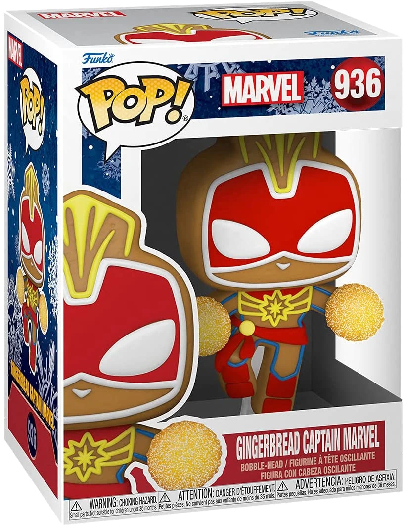 Doral Toys Captain Marvel (Holiday) - Marvel - 936 - Pop! Vinyl 1 Doral Toys Captain Marvel (Holiday) - Marvel - 936 - Pop! Vinyl
