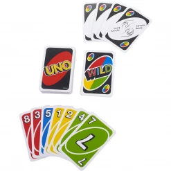 Mattel UNO Color & Number Matching Card Game For 2-10 Players