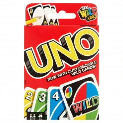 Mattel UNO Color & Number Matching Card Game For 2-10 Players