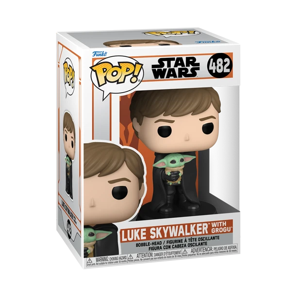 Doral Toys Luke W/ Grogu - Star Wars: The Mandalorian - 482 - Pop! Vinyl 1 Doral Toys Luke W/ Grogu - Star Wars: The Mandalorian - 482 - Pop! Vinyl