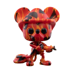Funko Firefighter Mickey (Red) - Art Series - 19 - Pop! Vinyl - Walmart Exclusive W/ Hard Case