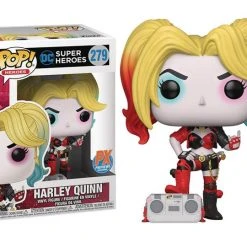Funko Harley Quinn W/ Boombox - DC Super Heroes - 279 - Pop! Vinyl - PX Previews Exclusive