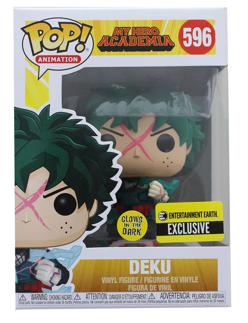 Funko Deku (Glow In The Dark) - My Hero Academia - 596 - Pop! Vinyl - EE Exclusive 1 Funko Deku (Glow In The Dark) - My Hero Academia - 596 - Pop! Vinyl - EE Exclusive
