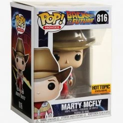 Funko Marty McFly (Cowboy) - Back To The Future - 816 - Pop! Vinyl - Hot Topic Exclusive