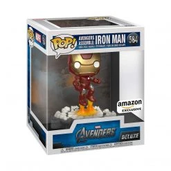 Funko Iron Man - Avengers Assemble Series - 1 Of 6 - Pop! Vinyl Deluxe - Amazon Exclusive