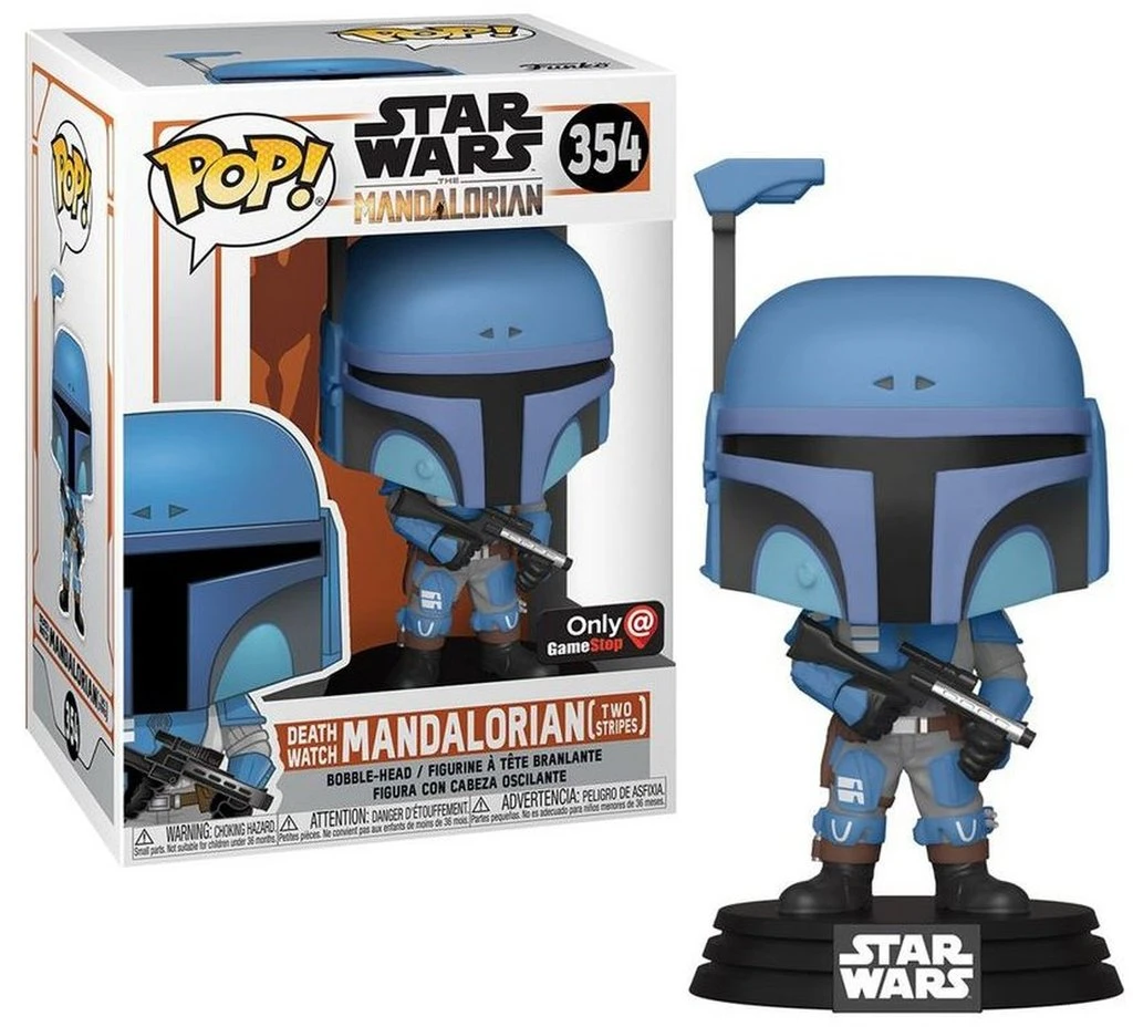 Funko Death Watch Mandalorian - Star Wars: The Mandalorian - 354 - Pop! Vinyl - EB Exclusive 1 Funko Death Watch Mandalorian - Star Wars: The Mandalorian - 354 - Pop! Vinyl - EB Exclusive