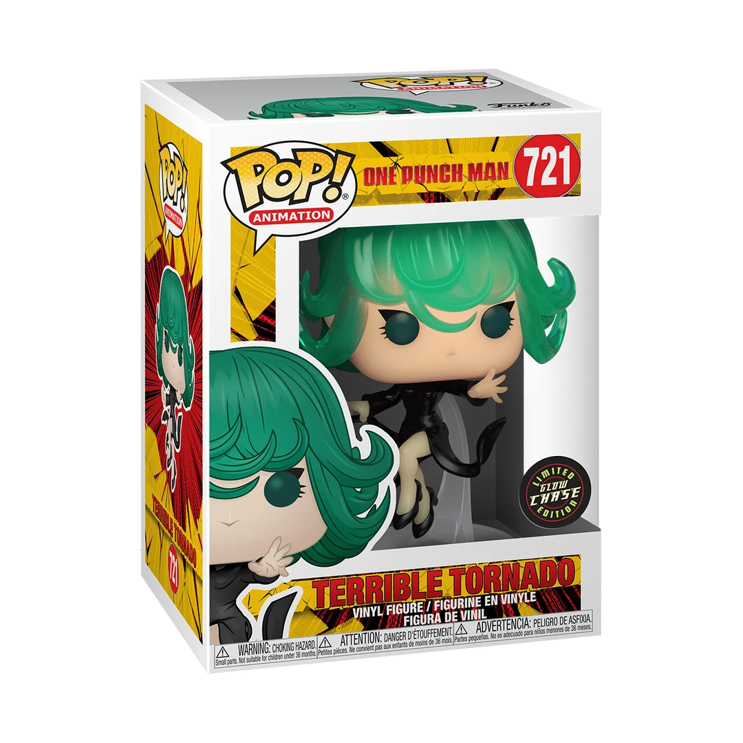 Funko Terrible Tornado (Glows) - One Punch Man - 721 - Pop! Vinyl - Chase Edition 1 Funko Terrible Tornado (Glows) - One Punch Man - 721 - Pop! Vinyl - Chase Edition