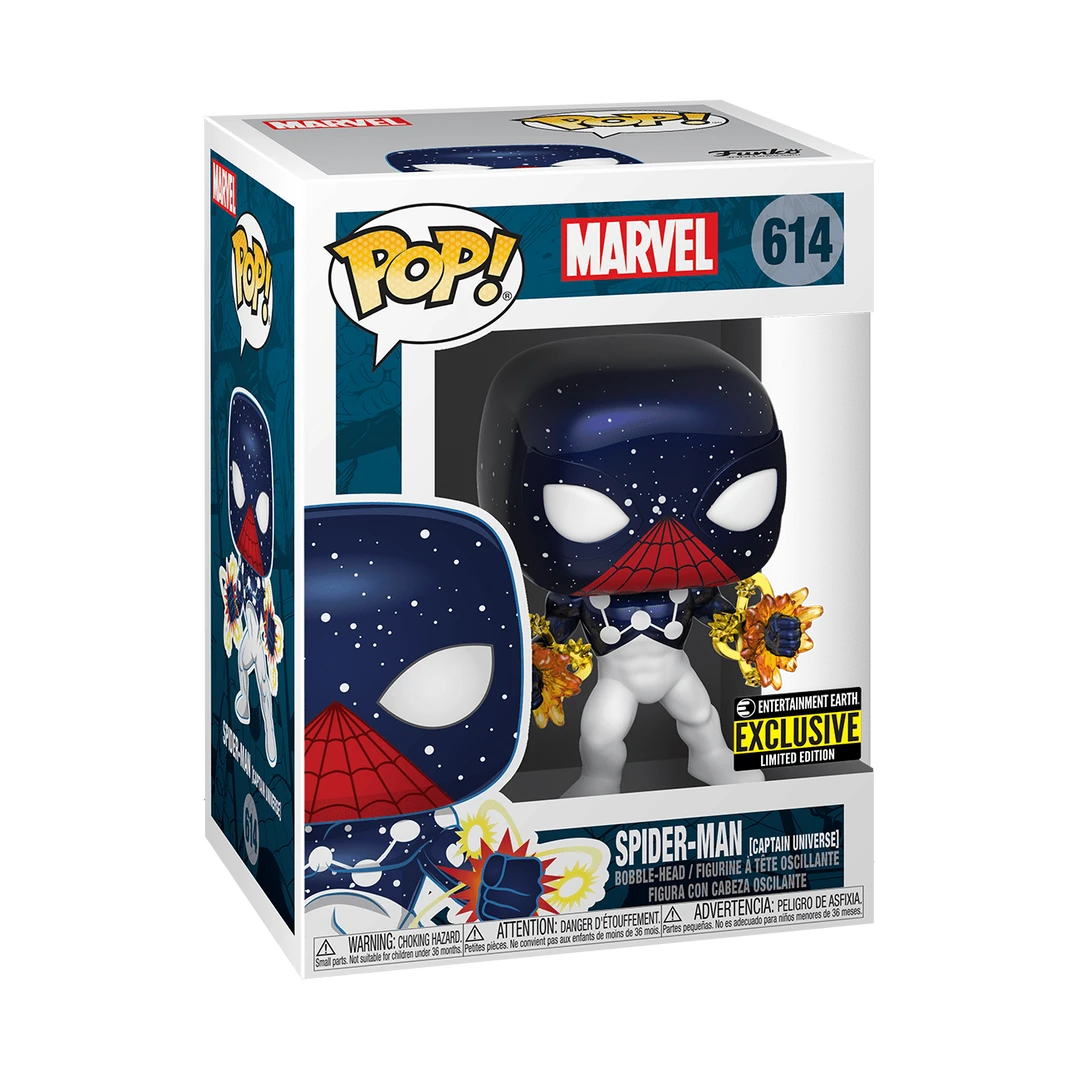 Funko Spider-Man (Captain Universe) - Marvel - 614 - Pop! Vinyl - EE Exclusive 1 Funko Spider-Man (Captain Universe) - Marvel - 614 - Pop! Vinyl - EE Exclusive