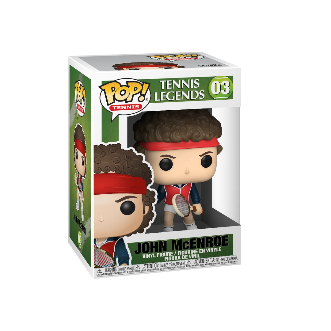 Funko John McEnroe - Tennis Legends - 03 - Pop! Vinyl 1 Funko John McEnroe - Tennis Legends - 03 - Pop! Vinyl