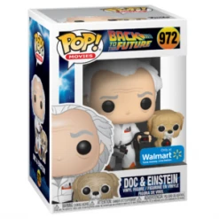 Funko Doc Brown & Einstein - Back To The Future - 972 - Pop! Vinyl - Walmart Exclusive