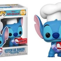 Funko Stitch As Baker - Lilo & Stitch - 978 - Pop! Vinyl - 2020 Fall Convention Exclusive