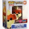 Funko Growlithe (Flocked) - Pokemon - 597 - Pop! Vinyl - 2020 Fall Convention Exclusive