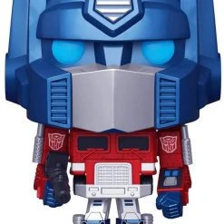Funko Optimus Prime (Metallic) - Transformers - 22 - Pop! Vinyl - Amazon Exclusive
