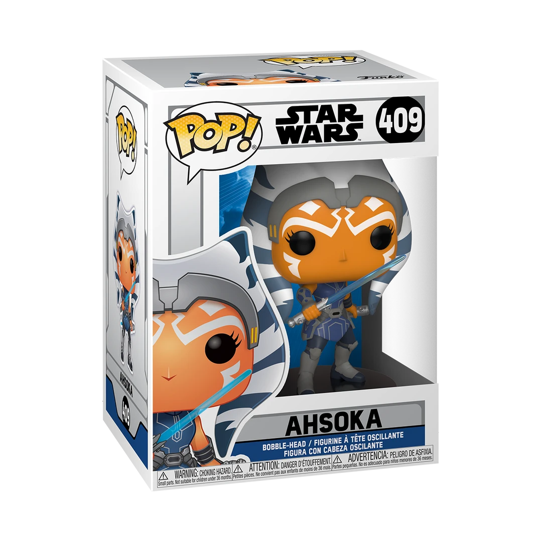 Funko Ahsoka Tano - Star Wars: The Clone Wars - 409 - Pop! Vinyl 1 Funko Ahsoka Tano - Star Wars: The Clone Wars - 409 - Pop! Vinyl