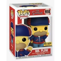 Funko Mr Plow Homer - The Simpsons - 910 - Pop! Vinyl - Hot Topic Exclusive