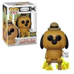 Funko This Is Fine Dog - Icons - 56 - Pop! Vinyl - EE Exclusive