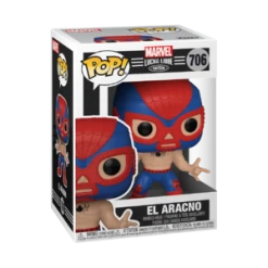 Funko El Aracno (Spider-Man) - Marvel: Lucha Libre - 706 - Pop! Vinyl