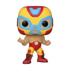 Funko El Heroe Invicto (Iron Man) - Marvel: Lucha Libre - 709 - Pop! Vinyl