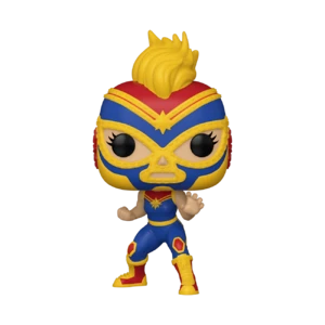 Funko La Estrella Cosmica (Captain Marvel) - Marvel: Lucha Libre - 710 - Pop! Vinyl 2 Funko La Estrella Cosmica (Captain Marvel) - Marvel: Lucha Libre - 710 - Pop! Vinyl