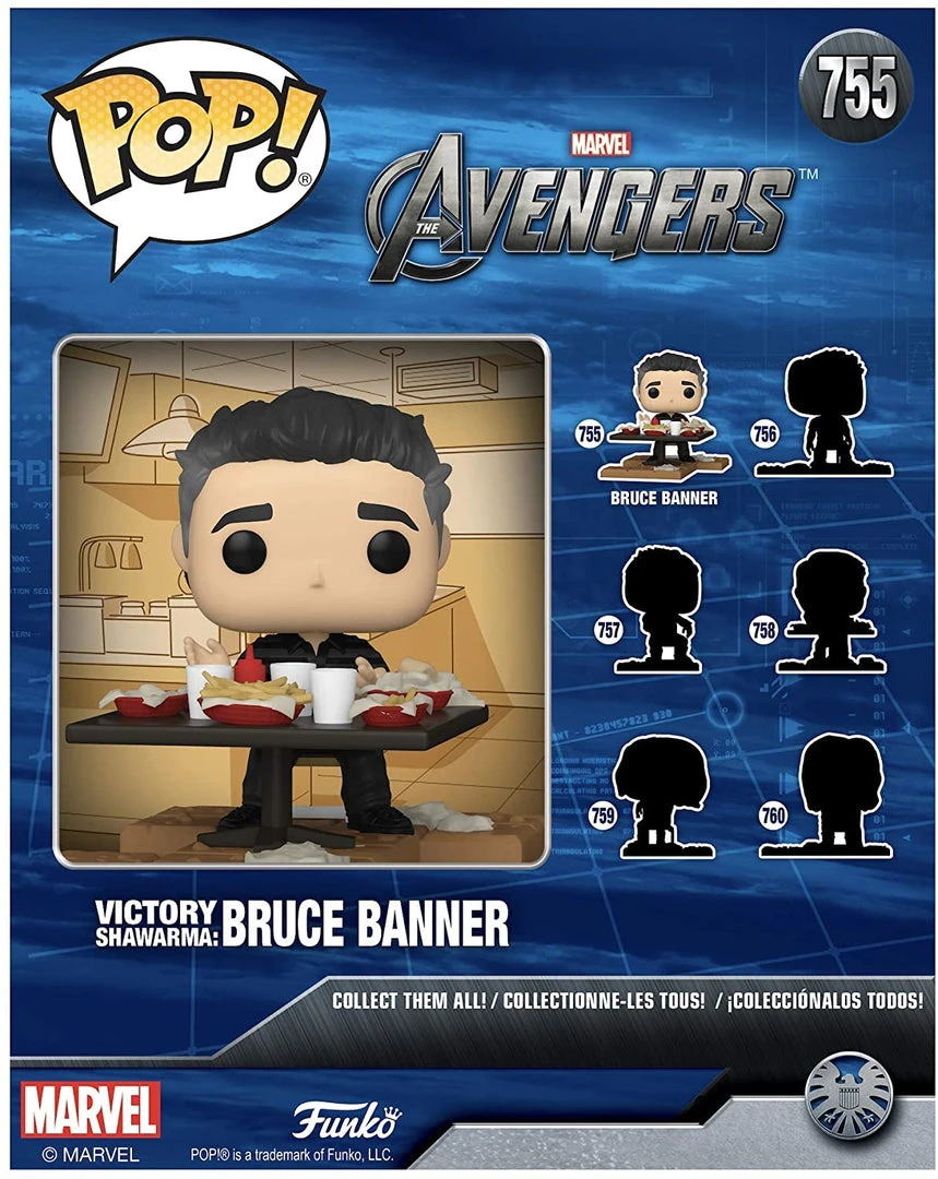 Funko Bruce Banner (Victory Shawarma) - Avengers - 755 - Pop! Deluxe - Amazon Exclusive 3 Funko Bruce Banner (Victory Shawarma) - Avengers - 755 - Pop! Deluxe - Amazon Exclusive