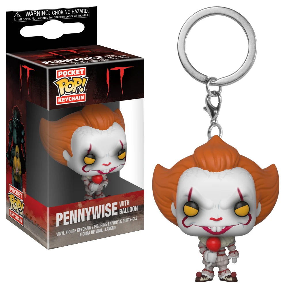 Funko Pennywise With Balloon - IT - Pop! Keychain 1 Funko Pennywise With Balloon - IT - Pop! Keychain