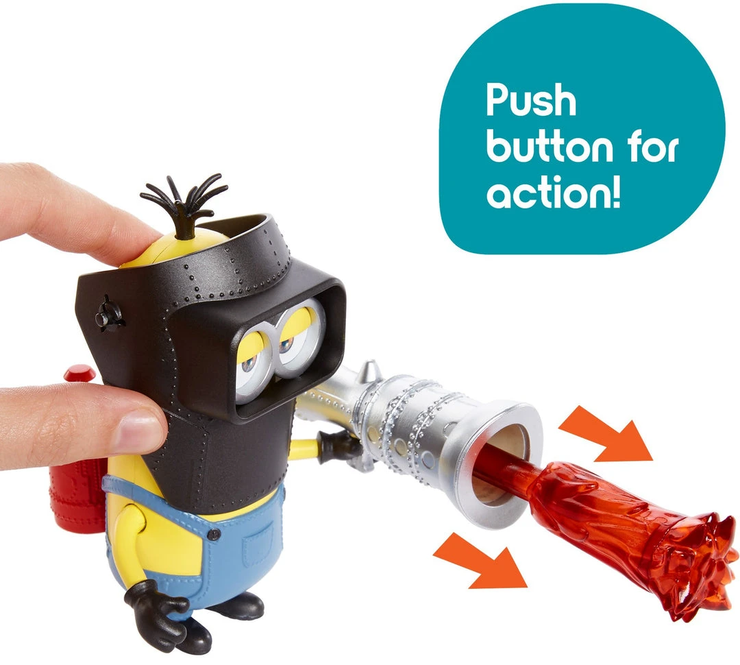 Mattel Flame Throwing Kevin - Minions The Rise Of Gru - Action Figure 4 Mattel Flame Throwing Kevin - Minions The Rise Of Gru - Action Figure