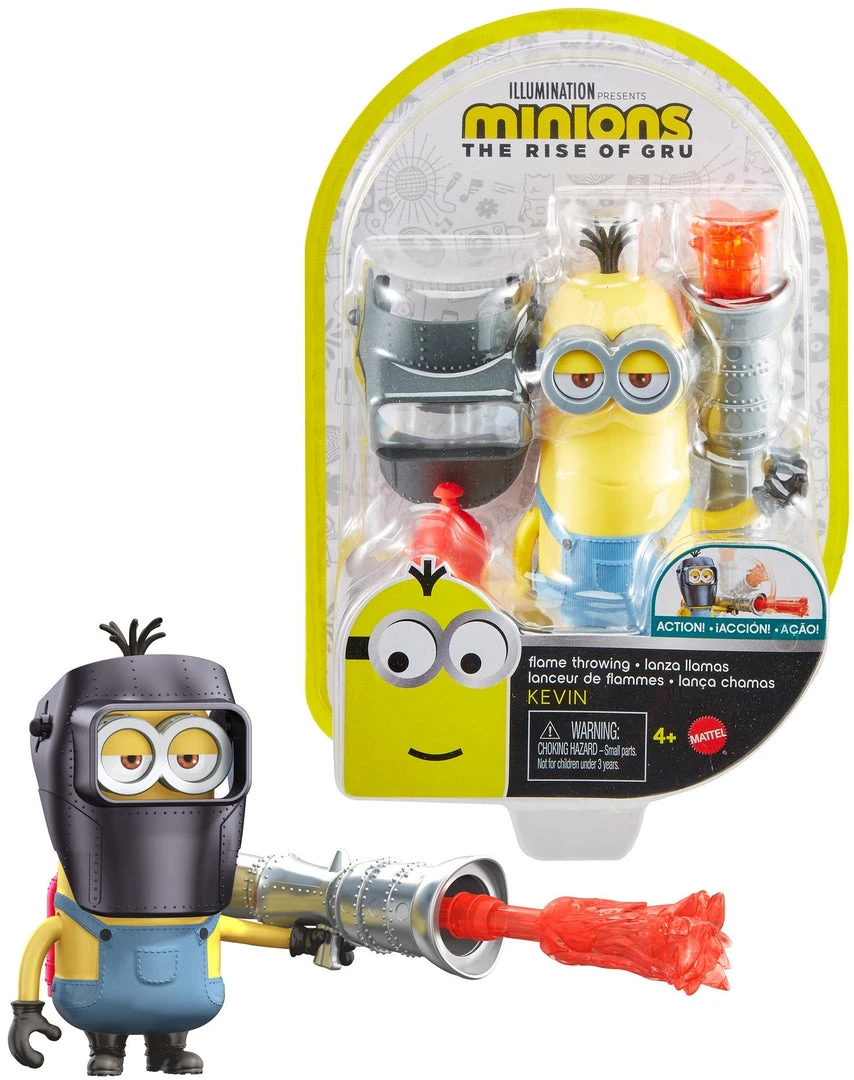 Mattel Flame Throwing Kevin - Minions The Rise Of Gru - Action Figure 1 Mattel Flame Throwing Kevin - Minions The Rise Of Gru - Action Figure