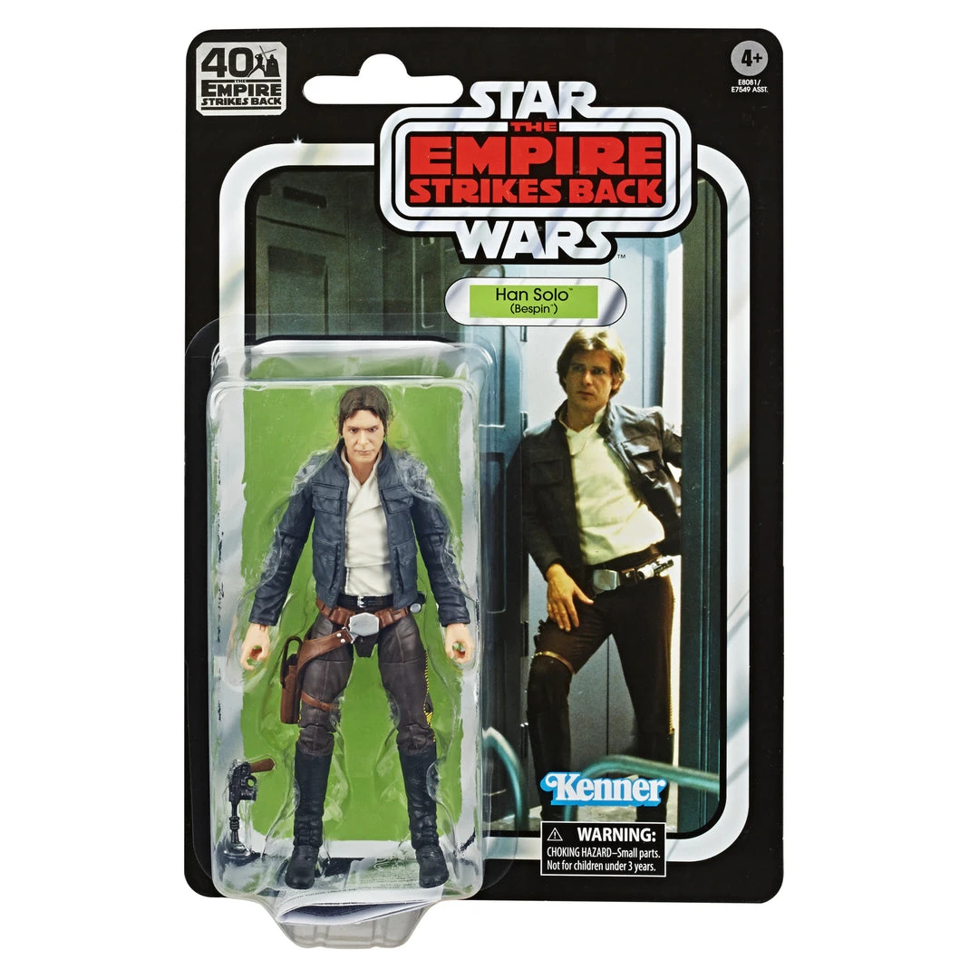 Hasbro Han Solo (Bespin) - Star Wars: The Empire Strikes Back - The Black Series - 6" Action Figure (Damaged Cardboard Blister) 1 Hasbro Han Solo (Bespin) - Star Wars: The Empire Strikes Back - The Black Series - 6" Action Figure (Damaged Cardboard Blister)
