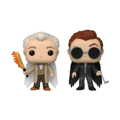 Funko Aziraphale & Crowley - Good Omens - 2 Pack - Pop! Vinyl - Specialty Series
