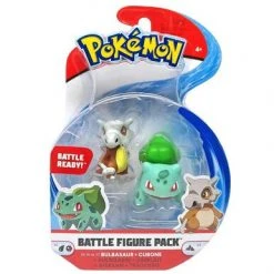 Other Brands Bulbasaur + Cubone - Pokemon Battle Figure Pack